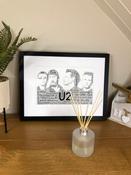 U2 Irish Band Themed Poster Wall Art Irish Print