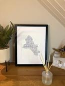 Monaghan GAA Clubs County GAA Clubs Irish Themed Poster Print