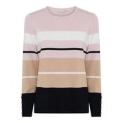 Micha Striped Two Tone Pullover image