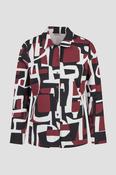 Barbara Lebek Abstract Print Long Sleeve Top image