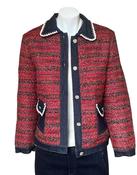 Castle Knitwear Two Tone Cardigan image