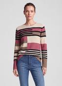 Rabe Geo Stripe &amp;amp; Block Print Pullover – Pink 57-123622 7254 image