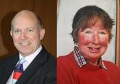 Dominick Chilcott and Wendy Doak