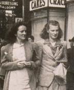 PEGGY FITZGERALD (b. 1920s) AND EILEEN MC ENERY (b. 1920s)