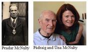 Pádraig McNulty (b. 1932) and Úna McNulty (b. 1968)