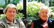 Joan Hunt (b. 1923) and the late Elsie Hunt (b. 1924)