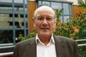 CHRIS COWLEY, BORN 1938 AND JONATHAN FISHER, BORN 1944, BOTH HEADS OF SCHOOL, KEVIN STREET