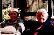 Elsie Hunt (b. 1924) and Joan Hunt (b. 1923)
