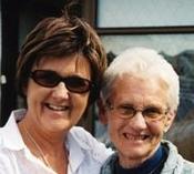 Kay O’Reilly (b. 1937) and Geraldine O’Reilly (b. 1959)