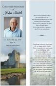 Irish / Celtic Memorial Bookmark - Code BMI010 image
