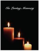 Religious Memorial Card - Code MCR006