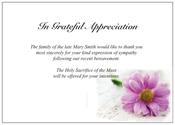 Acknowledgement Card - ACK7024 image