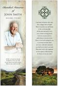 Irish / Celtic Memorial Bookmark - Code BMI003 image