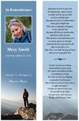 Nature / Scenic Memorial Bookmark - Code BMN009 image