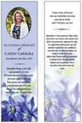 Nature / Scenic Memorial Bookmark - Code BMN012 image