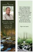 Nature / Scenic Memorial Bookmark  - Code BMN014 image