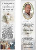 Religious Memorial Bookmark - Code BMR005