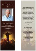Religious Memorial Bookmark - Code BMR019