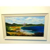 Oil Painting of Warden Beach /Ballymastocker Bay C.o. Donegal Ireland image