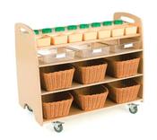 Help Yourself Trolley with Baskets