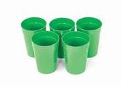 Five Green Cups image