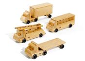 Set of Four Big Trucks image