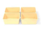 Four Cream Quarter Trays image