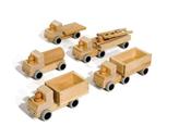 Set of Five Small Trucks image