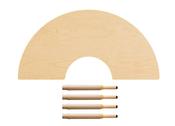 MultiTable, horse shoe, 163 cm, age 2-8, seats up to 5