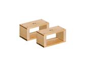 2 half squares, Indoor hollow blocks image