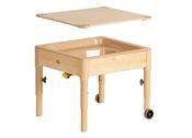 Small sand and water table with tan pan image