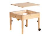 Small sand and water table with clear pan image