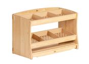 Sand and water storage shelf