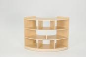 Room Divider Quarter-Circle, H 80 cm image