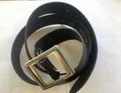 Black Leather Belt image