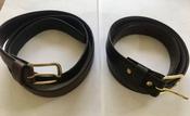 Brown or Black Leather Belt image