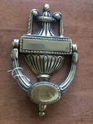 Traditional Solid Brass Adam Door Knocker image