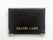 Various Colours Leather Travel Card Holder image