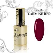 Gel Polish J-laque #114 - Carmine Red 10ml image