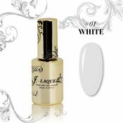 J-LAQUE #01 White Gel Polish: Elevate Your Nail Art Game image