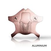 JN Rose Gold Aluminium Nail Form (500 pcs) - Perfect for Almonds &amp;amp; Ovals | image