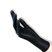 Nitrile gloves black size S - 100pcs/packaging image