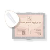 Dual Nail Form - Ballerina XL | 120 pcs Reusable Tips for Nail Extensions image