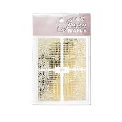 Nail stickers animal print No. 1 / gold image