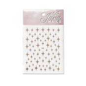 Nail stickers stars / rose gold image