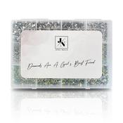 Big box diamond set (ab crystal &amp;amp; silver)