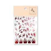 Race me! stickers No. 2 Metallic red image