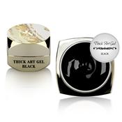 Art Thick gel black / non sticky - 5 g
