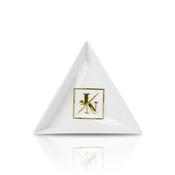 Mini triangle tray JN white