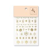 Nail stickers Winter 01 gold image